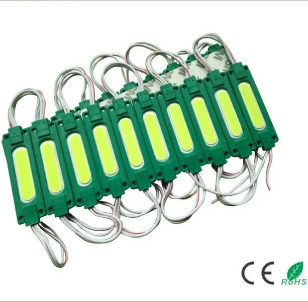 COB впрыска светодиодный модуль водонепроницаемый 12 В 2 Вт cob Светодиодный модуль для светодиодных рекламных вывесок фоновые буквы