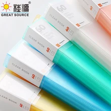 A4 PP папка проекта Презентация книга дисплей книга 30 прозрачных карманов Необычные конфеты цвет 1 шт