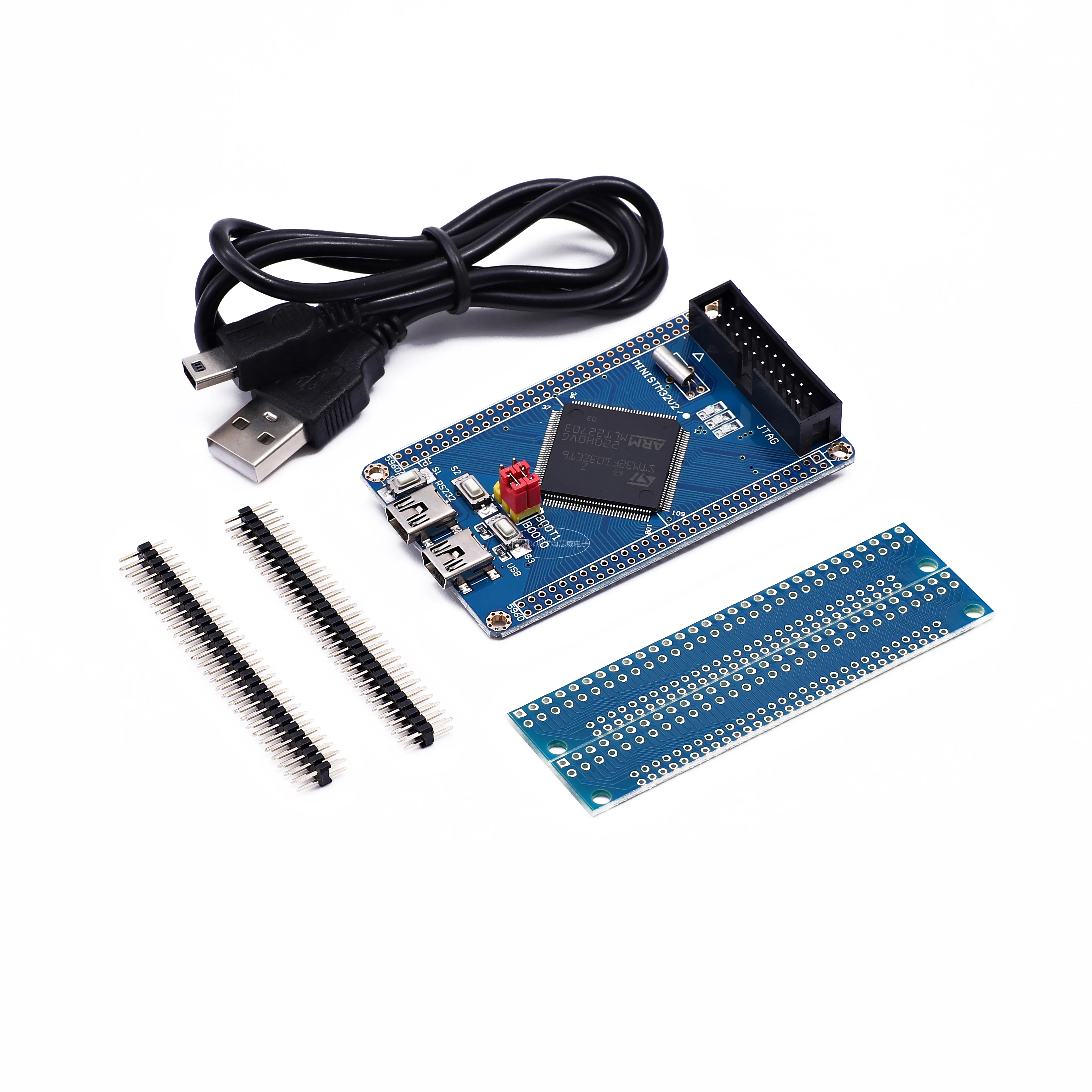 Системная плата STM32 минимальная системная обучающая STM32F103ZET6 разрабатывающая |