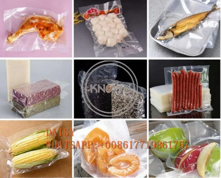 Автоматическая двухкамерная вакуумная машина для упаковки картофельных чипсов и риса