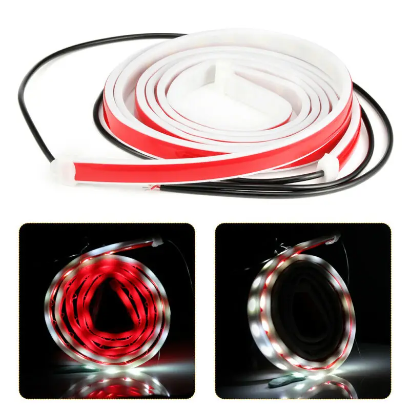 

Universal 2pcs Car Door Open Signal Lamp LED Light Strip Strobe Flash Anti-collision Safety Car Styling Accessories