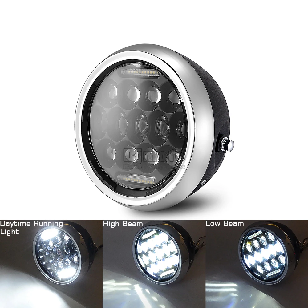 7.5 inch Universal Motorcycle Led Headlight (11)