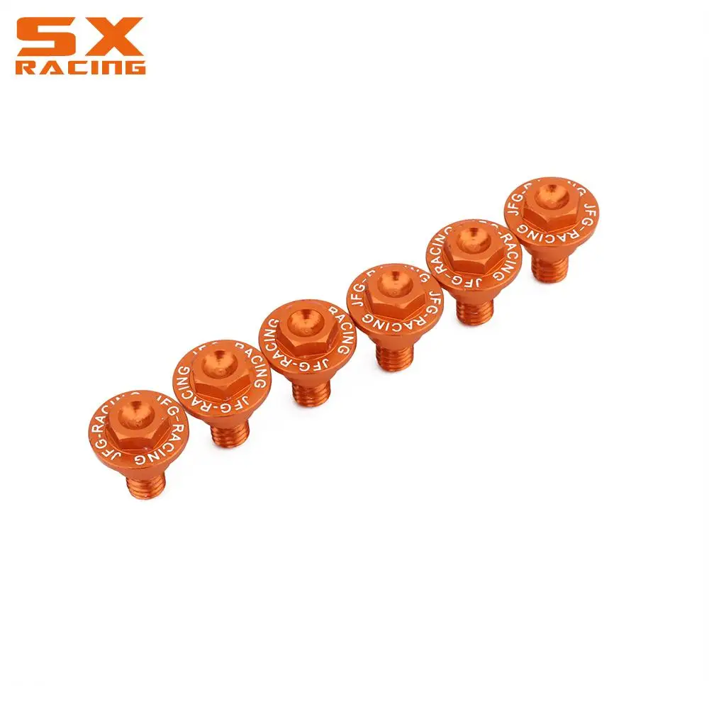 

Fork Guard Bolt For KTM FREERIDE SX SXF XC XCF EXC TRI EXCF XCW XCFW 85 125 150 250 350 450 525 530 Motorcycle Screws 2000-2021