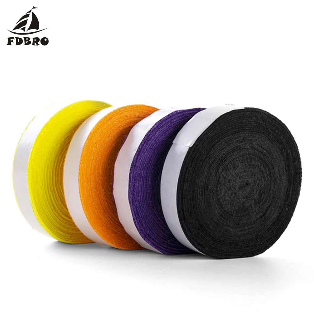 FDBRO 2019 Новый 5 цветов полотенце резиновый бадминтон гель для рук теннисная лента для ракеток 1 Катушка Полотенце Зажим для ракеток для