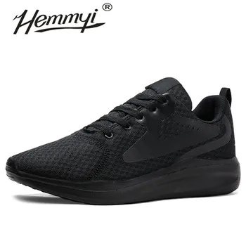 

Hemmyi Mens Shoes Large Size Ventilation Sneakers Spring/Autumn Outdoor Walking Male Footwear Lace-up Breathable Chaussure Homme