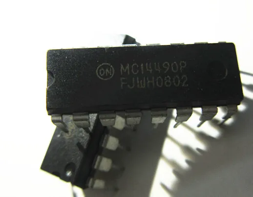 10 шт в упаковке, новая MC14490P MC14490 DIP-16