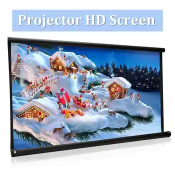 

100 Inch Projector HD Screen 16:9 126*6*6cm Projector Accessories Projector screen