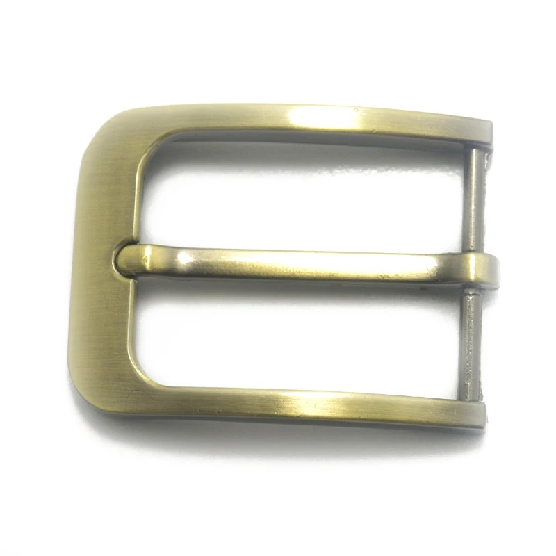 Metal Pin Buckle for Fashion Waistband DIY Leather Craft in Black, Silver, and Bronze