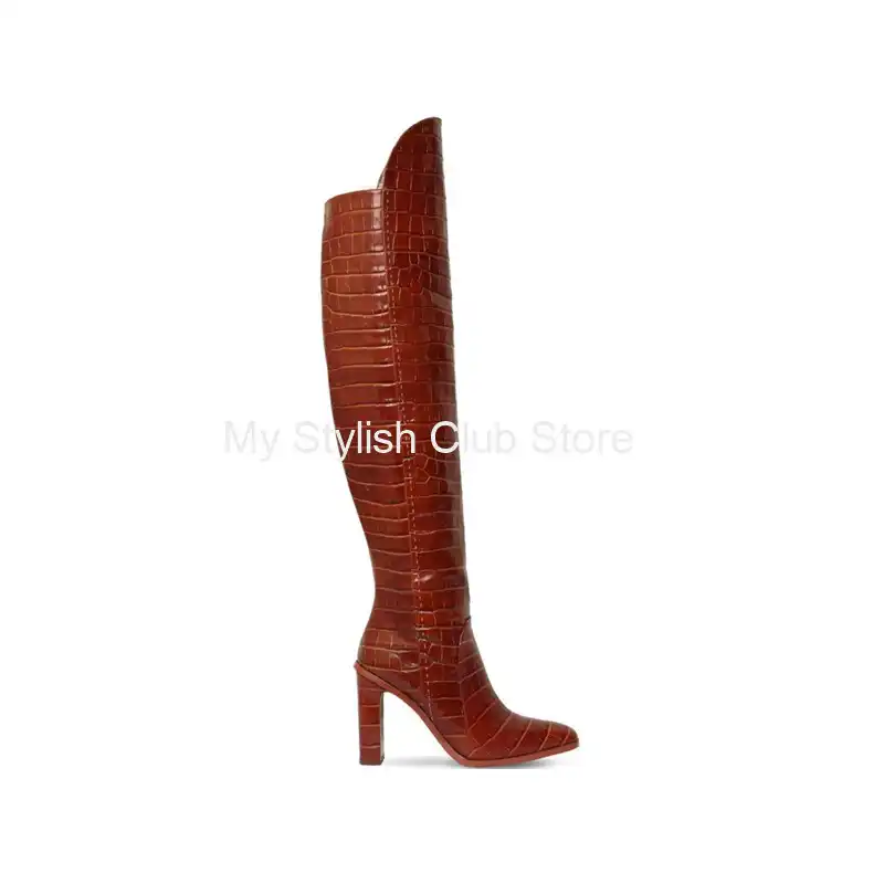 alligator skin boots womens