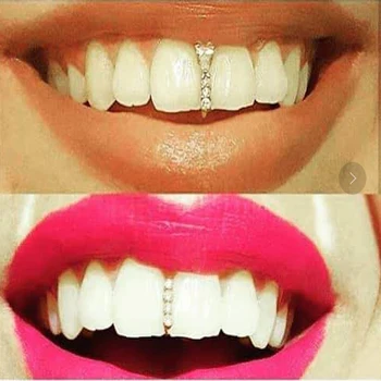 

Hip Hop Cross Top Grills Grills Tooth Cap Teeth Cover Teeth Case Caps Single Tooth Cap Cosplay Rock Braces Teeth Decor Jewelry
