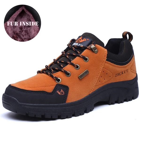 615 Fur Orange Мужская и женская уличная спортивная походная обувь, износостойкая повседневная обувь, пара прогулочных кроссовок, популярная модная Треккинговая обувь - Цвет: 615 Fur Orange
