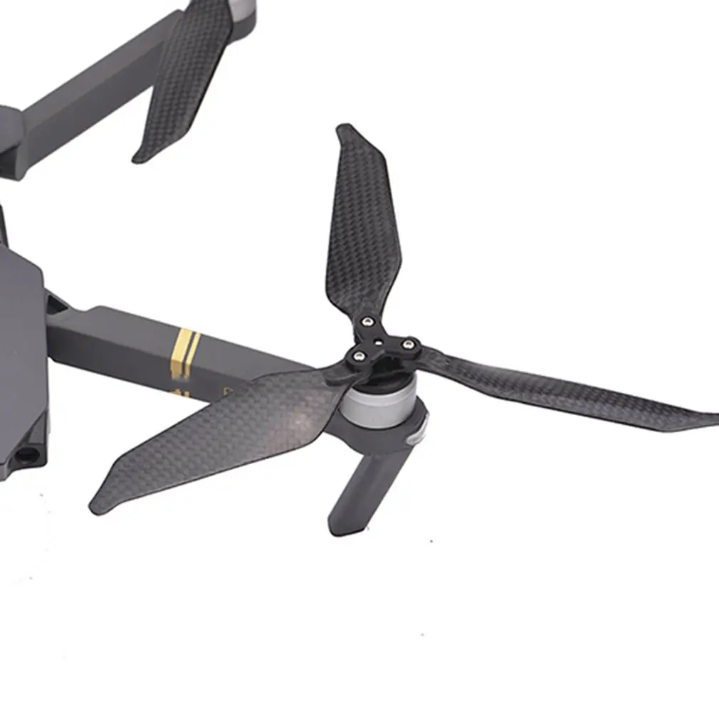 Для DJI Mavic Pro 8331 Камера аксессуары с 3-мя лезвиями Шум снижение складной углеродное волокно весло Профессиональный Материал прочный