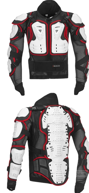 Herobiker Jaqueta Para Motocicleta Masculina, De Corpo Inteiro, Armadura,  Motocross, Equitação, Roupa De Proteção, Tamanho De Engrenagem - Jaquetas -  AliExpress