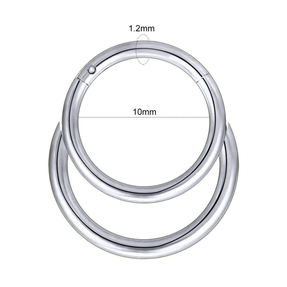 1PC 16G Stainless Steel CZ Nose Ring Stud Septum Ear Tragus Cartilage Daith Piercing Earrings Helix Conch Piercings Body Jewelry