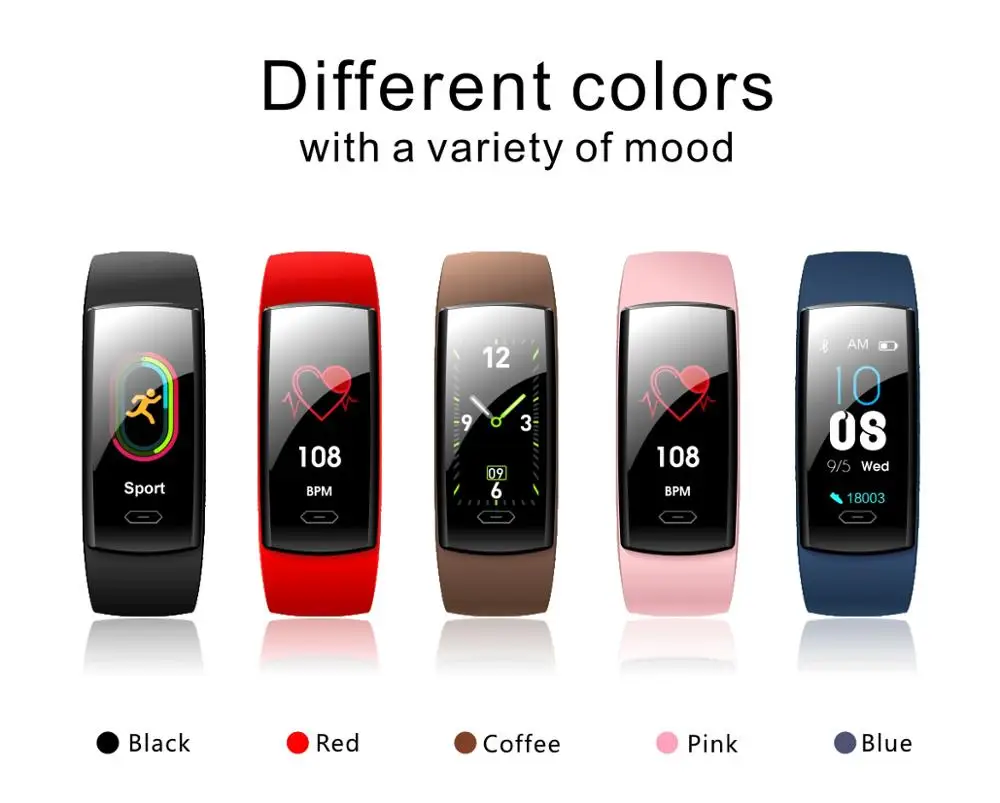 New QS90PLUS Smart Watch Sports Waterproof Fitness Bracelet Heart Rate Sleep Monitor Fitness Tracker Blood Pressure Smartband