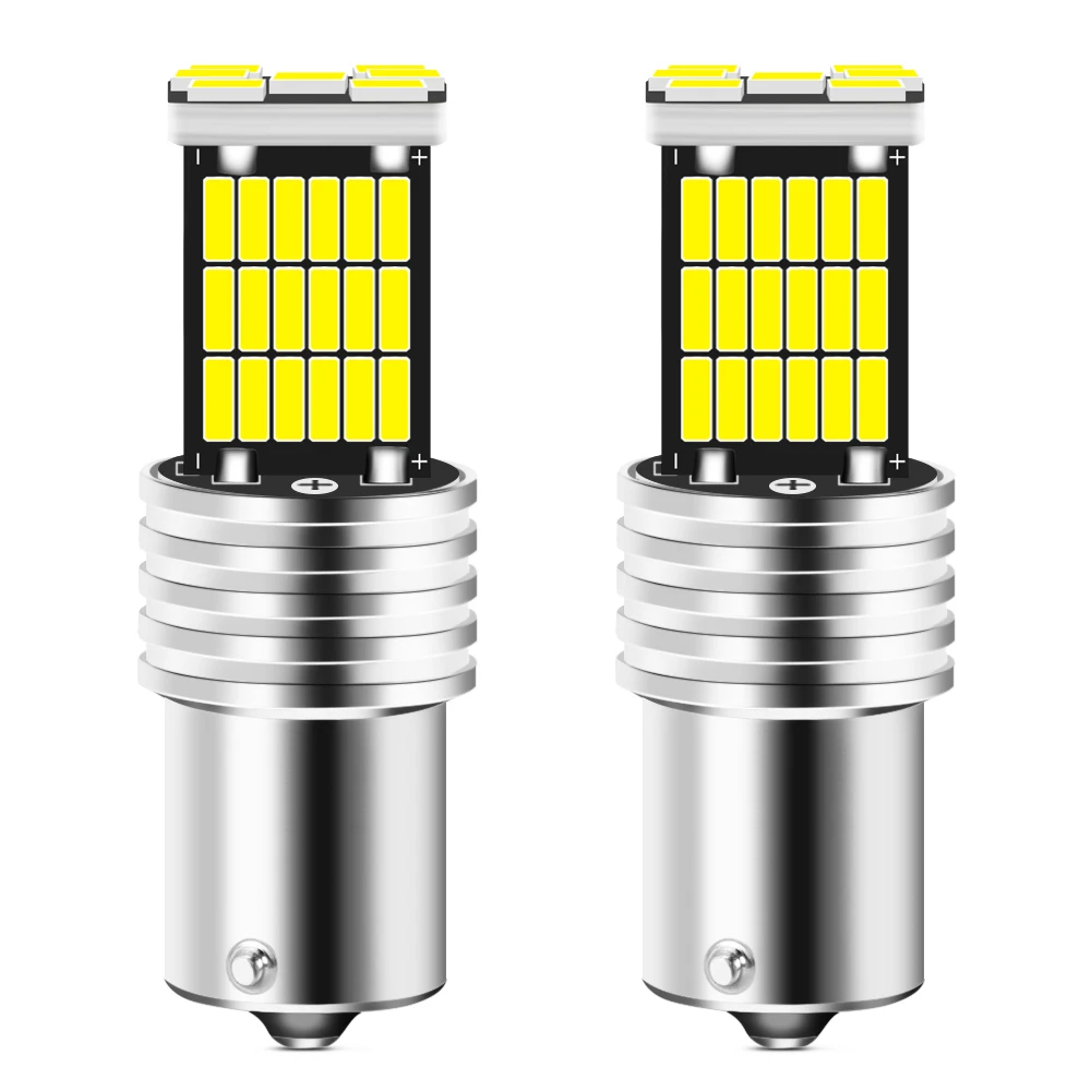 2pcs BA15S P21W 1156 Car LED Reverse Light Bulb for Renault Megane 2 3 Duster Logan Clio 4 Laguna Sandero Scenic Captur | Автомобили и