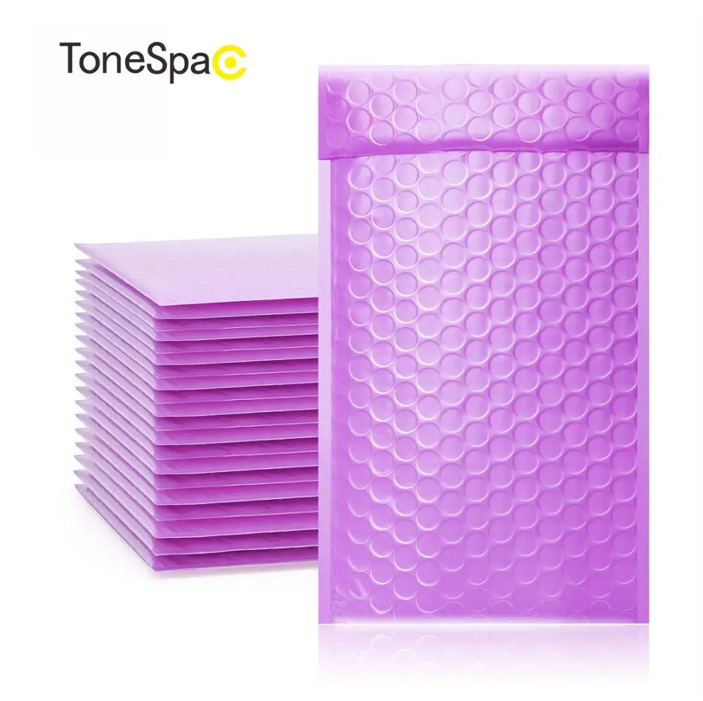 TONESPAC 130*210 мм 10 шт. полиэтиленовый пузырчатый почтовый пакет с подкладкой