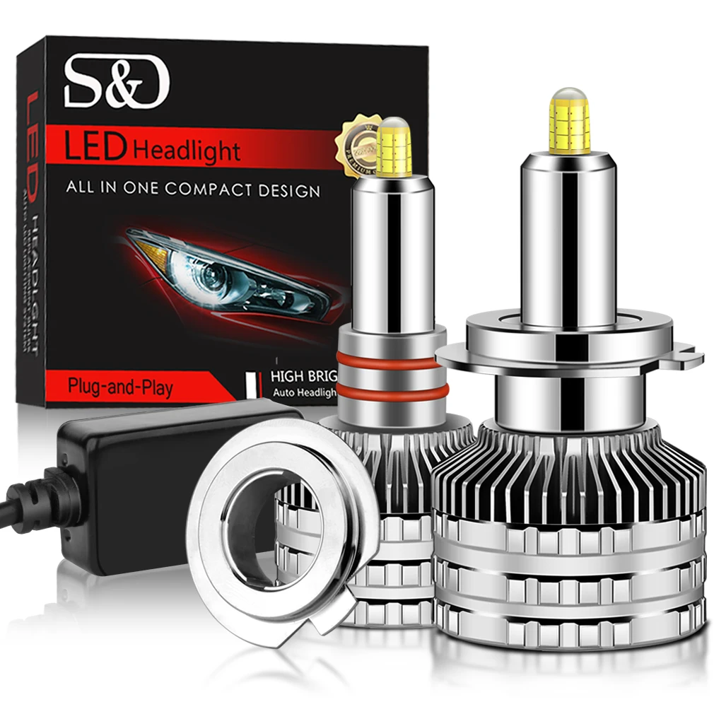 PROD 1005002218234792 2Pcs 20000LM Canbus CSP H1 H7 H8 H11 9005 HB3
9006 HB4 9012 HIR2 Headlight LED Bulb 360 3D Degree Car Lights Lamp 80W