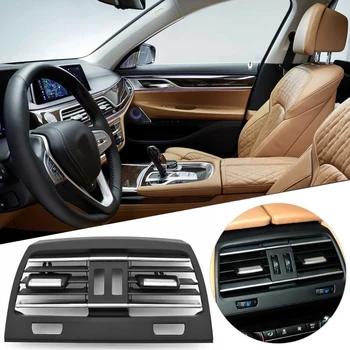 

Rear A/C Air Vent Outlet Grille Cover Replacement for 7 Series F01 F02 2008-2015, 64229118249