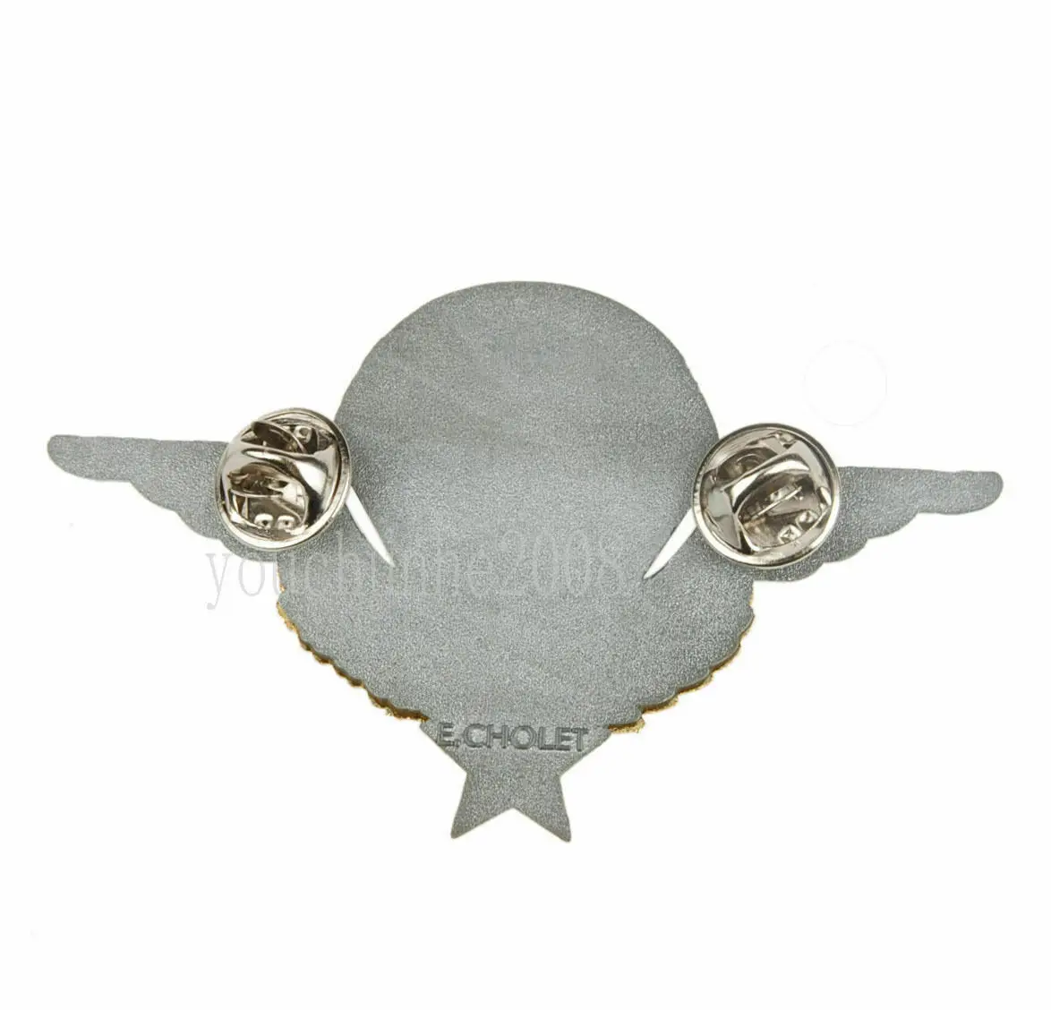 tomwang2012. FRANCE BREVET PARATROOPER PARACHUTISTE E.CHOLET METAL BADGE PIN CLASSIC MILITARY