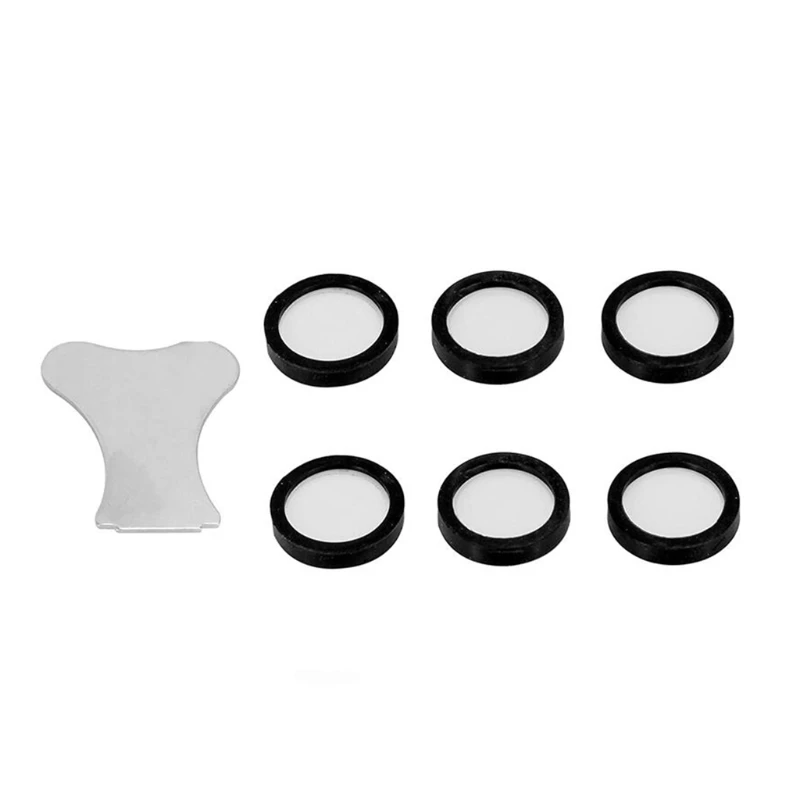 M2EE 3/6/10pcs Mist Maker Maintenance Kit,20mm Ceramic Disk Discs with Repair Key for Fog Making Machine Humidifier Accessory