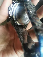 WLISTH-reloj deportivo para hombre, cronógrafo de pulsera, de acero inoxidable, resistente al agua, con caja de reloj de cuarzo grande con indicadores luminosos, nuevo