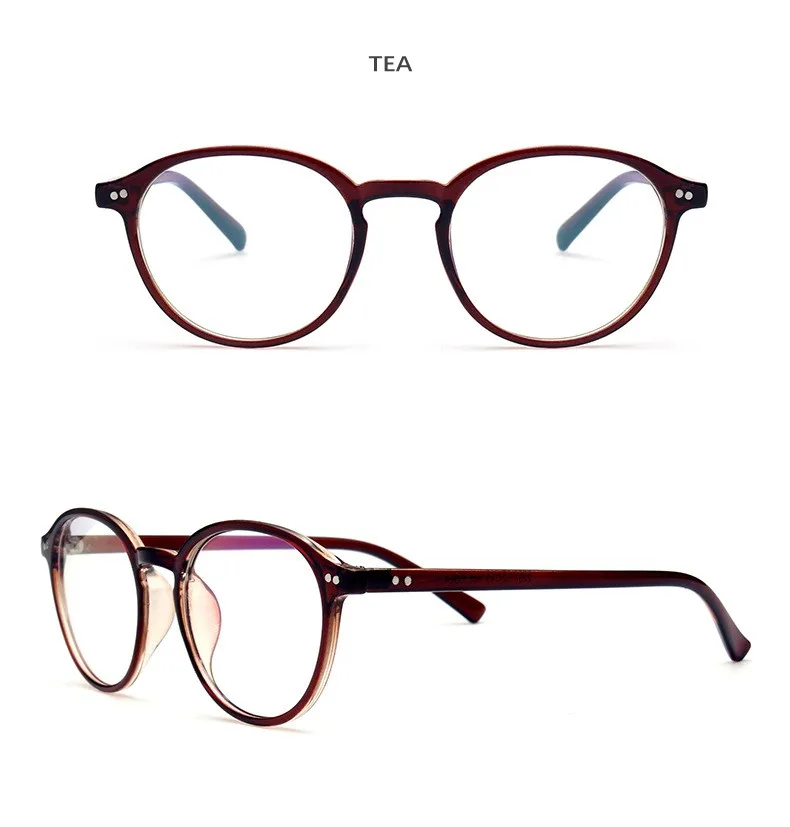 Винтажные Ретро Оптические очки, классические женские круглые очки, оправа, фирменный дизайн, модные мужские поддельные очки
