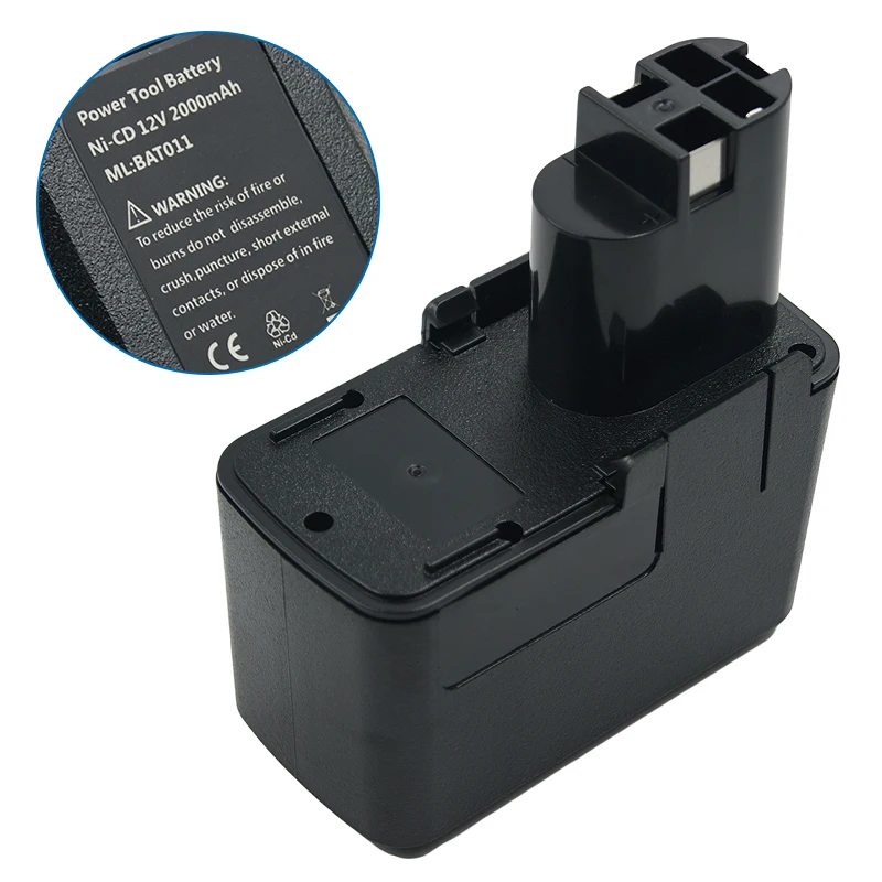 Аккумулятор BAT011 для Bosch BH1214N BL1214L PSB 12VSP-2 сменный никель-кадмиевый аккумулятор 12 В