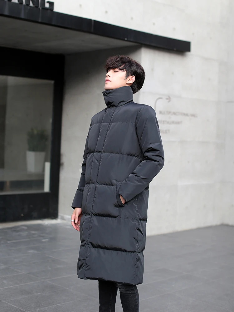 Tcyeek, новинка, Брендовое пальто на 90% утином пуху, мужской зимний пуховик, уличная одежда, корейский пуховик, парка, толстое теплое пальто 01010