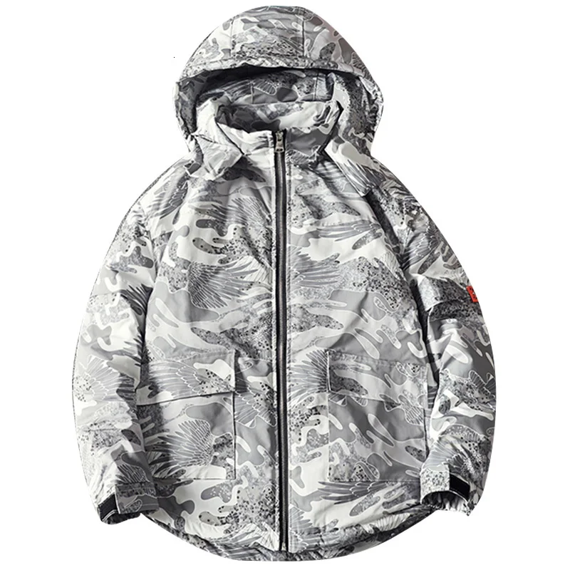 Свободная одежда с капюшоном и воротником Chaqueta Hombre Invierno, зима, толстая зимняя мужская куртка-пуховик, теплая верхняя одежда, мужские пальто, куртки