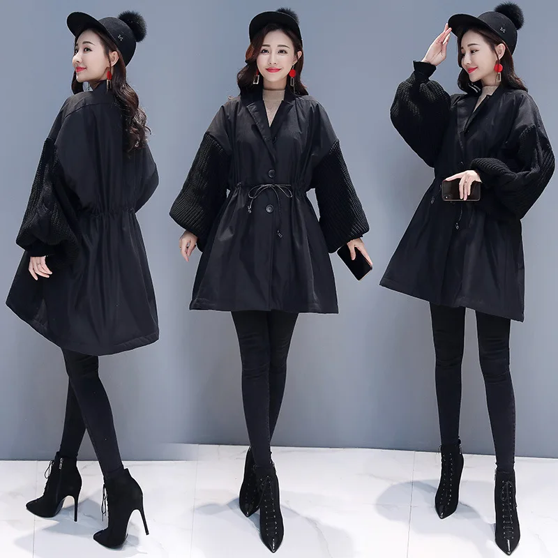 

2018 Autumn And Winter Long Sleeve Crew Neck Casual Simple Set