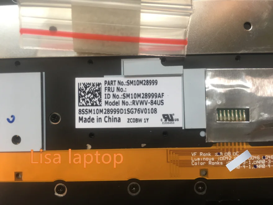 Для lenovo THINKPAD X1 Yoga 2nd клавиатура с C shell 01HY821