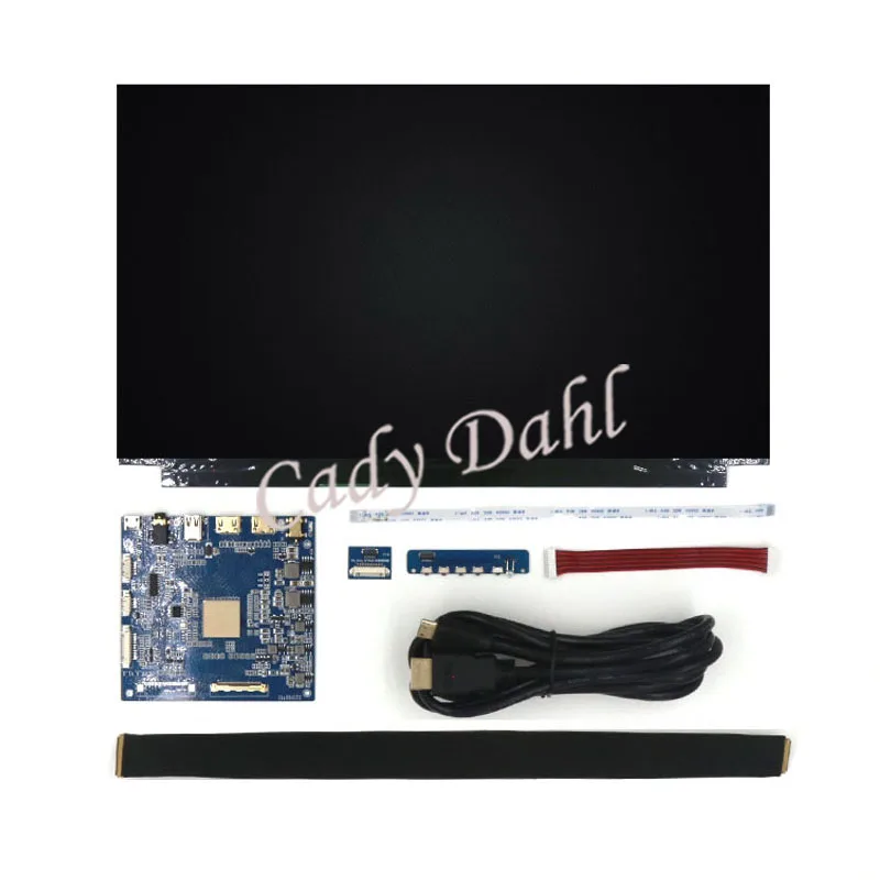 4K HDMI DP аудио EDP lcd драйвер плата контроллера Модуль+ 13," 3840x2160 ips 40Pin 4 полосы EDP lcd для Raspberry Pi 3 4 шт - Цвет: LCD Kit