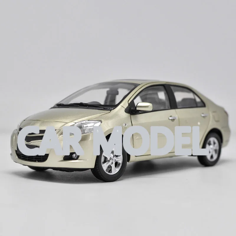 1:18 Масштаб сплава игрушечных транспортных средств fengtian VIOS модель автомобиля Детские игрушечные машинки авторизованный игрушки для детей - Цвет: Золотой