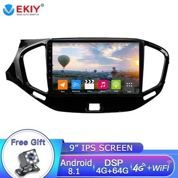 

EKIY 9'' IPS Car Radio For LADA Vesta Cross Sport 2015-2019 LADA Vesta Multimedia Player Navigation GPS Android 8.1 2 Din DVD