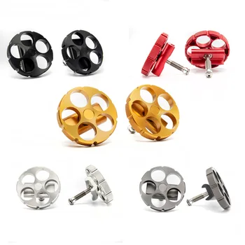 브롬톤 자전거 접이식 경첩 클램프 플레이트 및 레버 세트, ACRZ 한 쌍