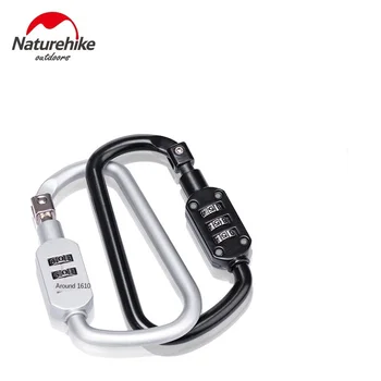 

Naturehike Naturehike D Type Password Lock Travel Lugguge Lock Bag Gym Household Luggage Hanging Buckle bei bao suo