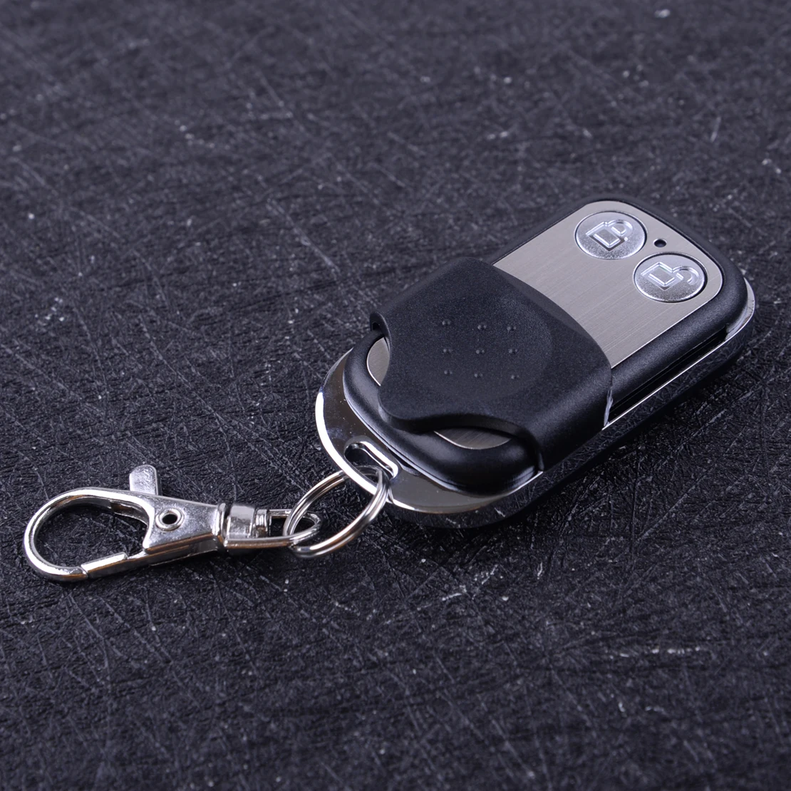 

DWCX 12V 2 Button 433Mhz Garage Door Gate Wireless Remote Control Key Switch Fit for Most Garage Doors