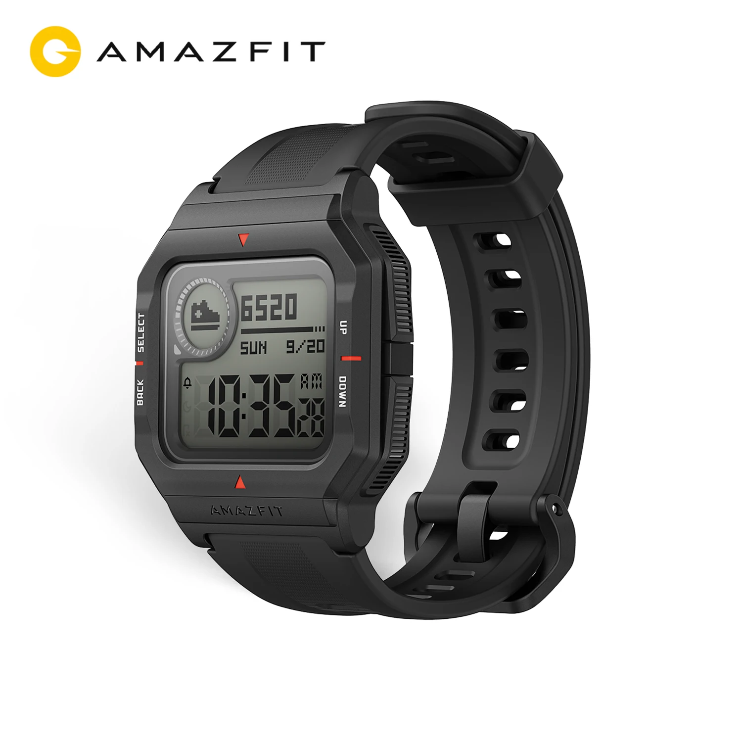 Original Amazfit Neo Smartwatch 5ATM Rugged Smart Watch For Men Outdoor Sports Monitor Smart Watch for Android  iOS Phone