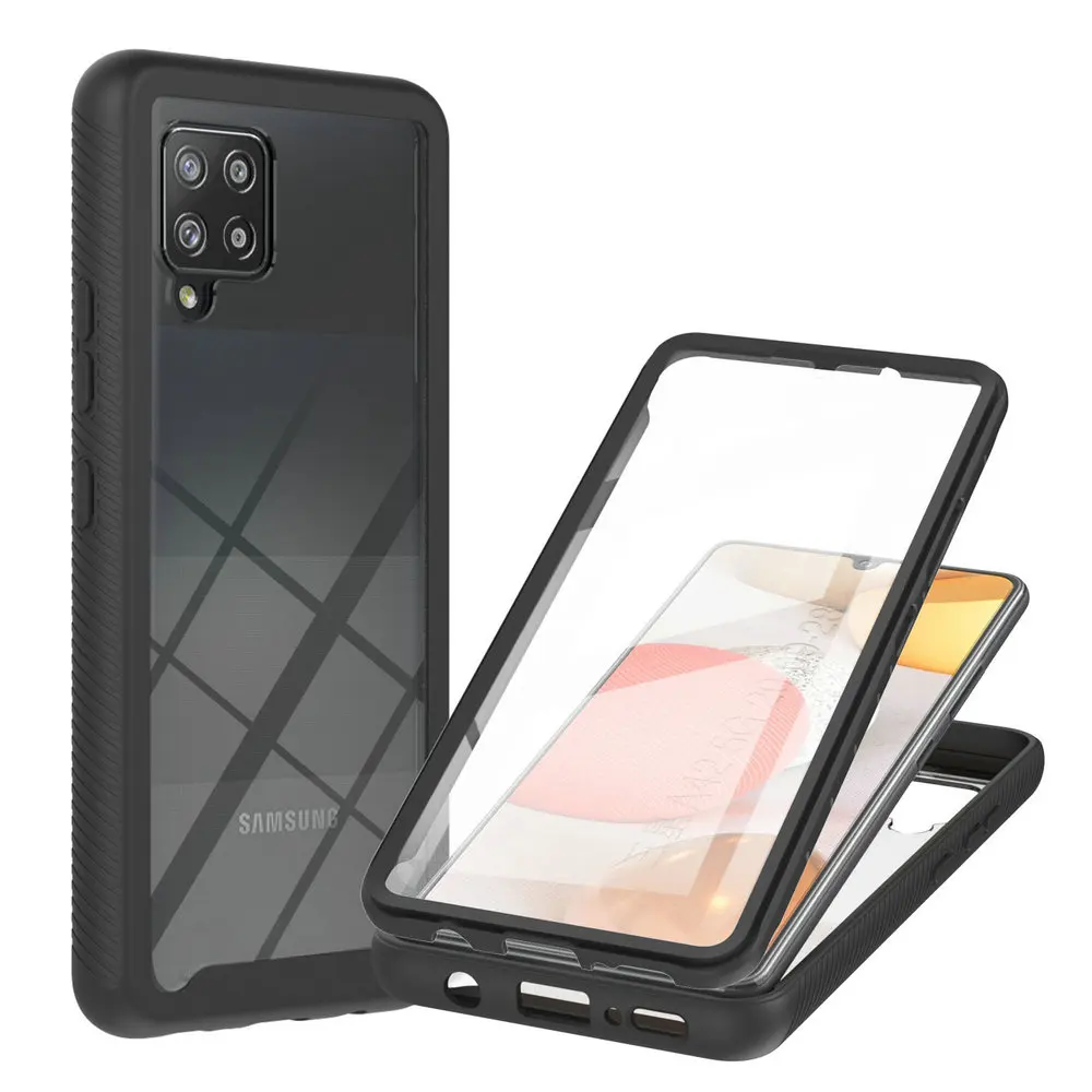

Shockproof Case Hard Back Shell for Samsung Galaxy A42 5G 2020 Crystal Case Bumper Armor Screen Protect for Samsung A 42 Fundas