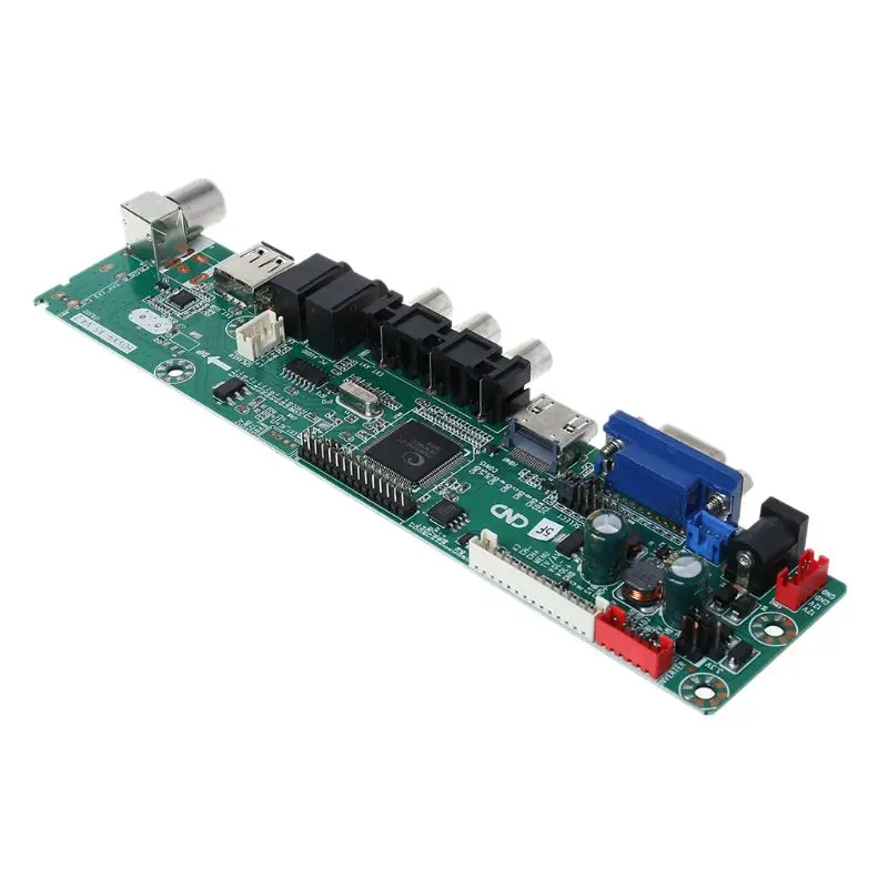 

1Set V56 Free Program Lcd TV Controller Driver Board Module with Remote Control