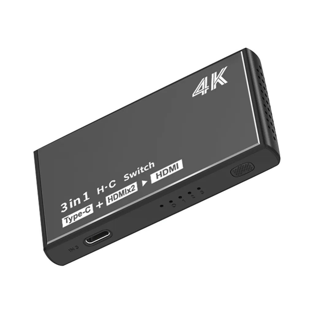 MODAO HDMI 4K x 2K видео выключатель HDMI делитель 3в1 выходной концентратор для DVD HDTV PS4 8,28