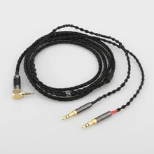 Audiocrast HC028 8 Cores Headphone Earphone Cable For Denon AH D600 D7100 Hifiman Sundara Ananda HE1000se HE6se he400