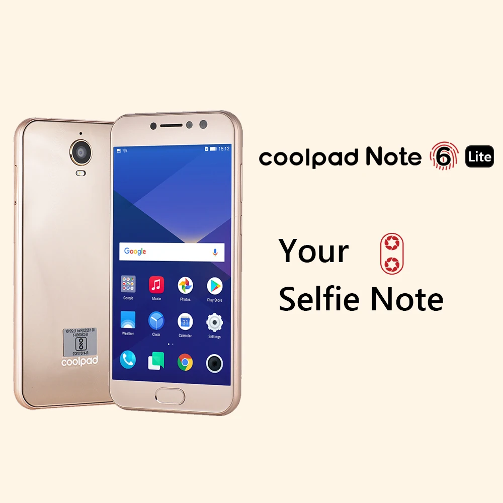 Coolpad примечание 6 Lite 4G, мобильный телефон с функцией 5-дюймовый HD Дисплей Android 7,1 3 Гб оперативной памяти, Оперативная память+ 32 ГБ Встроенная память 13MP 8MP 2500mAh смартфон с отпечатками пальцев