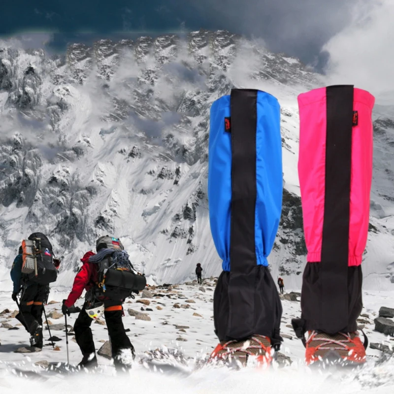 

Adult Child Durable Legging Gaiters Practical Winter Outdoor Hunting Hiking Skiing Waterproof Snow Boot Shoe Gaiters Leg Cover