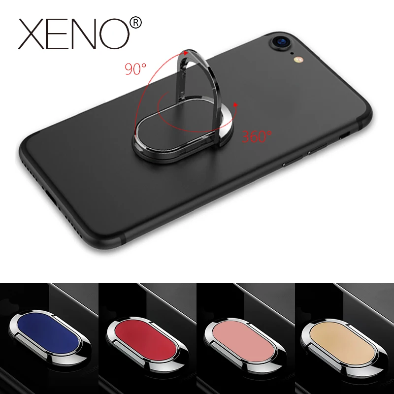 

Mobile Phone Finger Ring Holder Magnetic Rotatable Desk Stand Car phone Holder for Tablet PC Universal 5 Colors Multifunctional