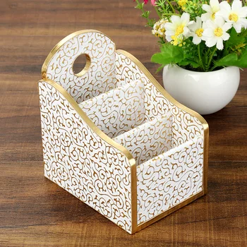 

Multifunctional PU Leather Storage box Cosmetic Organizer Remote Control Phone Holder Home Office Organizer Desk Storage Case