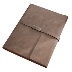 Деловые офисные блокноты канцелярские товары, простой рабочий журнал, кожаный дневник