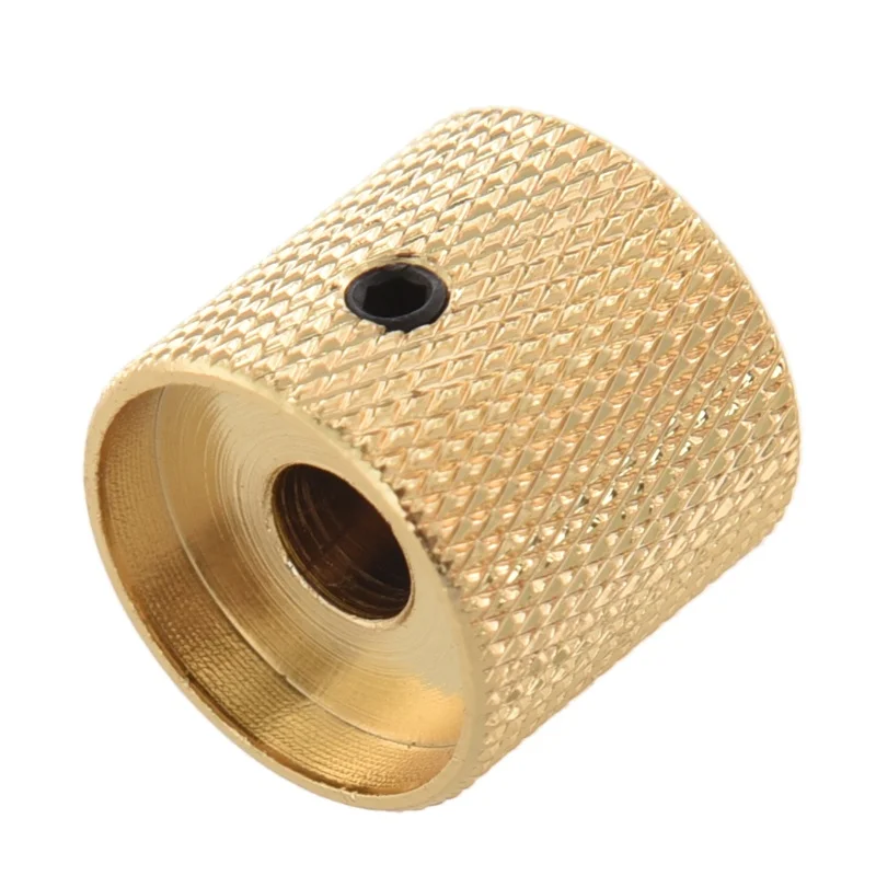 3 шт. позолоченные металлические купольные ручки накатанный ствол для