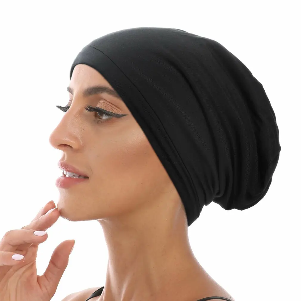 Satin Silk Lining Hairdressing Sleep 